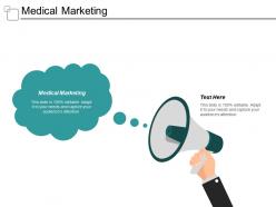Medical marketing ppt powerpoint presentation inspiration background images cpb