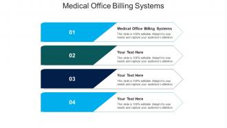 Medical office billing systems ppt powerpoint presentation styles samples cpb