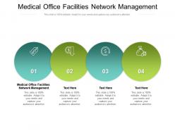 Medical office facilities network management ppt powerpoint presentation summary inspiration cpb