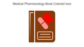 Medical Pharmacology Book Colored Icon In Powerpoint Pptx Png And Editable Eps Format