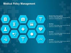 Medical policy management ppt powerpoint presentation inspiration format