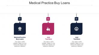Medical Practice Buy Loans Ppt Powerpoint Presentation Inspiration Templates Cpb