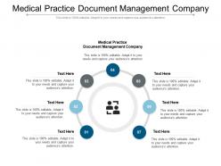 Medical practice document management company ppt powerpoint presentation ideas cpb