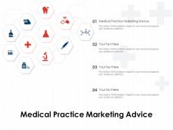 Medical practice marketing advice ppt powerpoint presentation pictures show