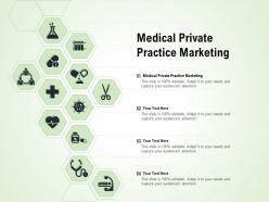 Medical private practice marketing ppt powerpoint presentation icon file formats