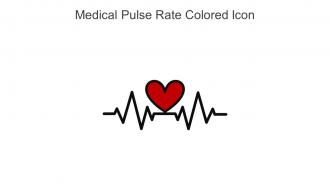 Medical Pulse Rate Colored Icon In Powerpoint Pptx Png And Editable Eps Format