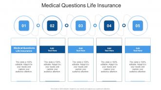 Medical Questions Life Insurance In Powerpoint And Google Slides Cpb