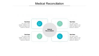 Medical reconciliation ppt powerpoint presentation ideas portfolio cpb