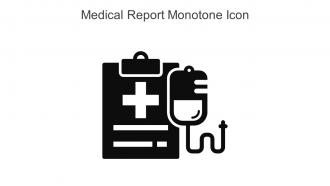 Medical Report Monotone Icon In Powerpoint Pptx Png And Editable Eps Format
