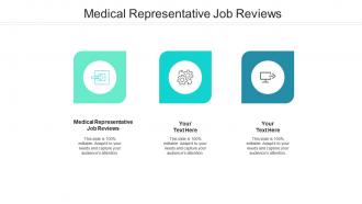 Medical representative job reviews ppt powerpoint presentation ideas background designs cpb