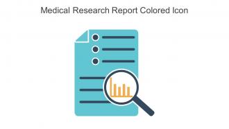 Medical Research Report Colored Icon In Powerpoint Pptx Png And Editable Eps Format