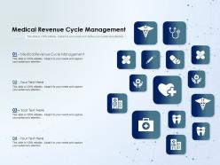 Medical revenue cycle management ppt powerpoint presentation visual aids inspiration