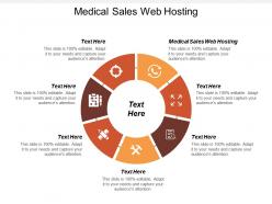 Medical sales web hosting ppt powerpoint presentation portfolio ideas cpb