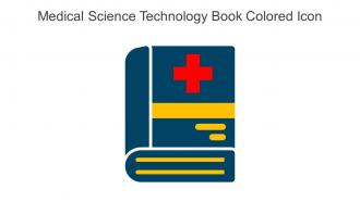 Medical Science Technology Book Colored Icon In Powerpoint Pptx Png And Editable Eps Format