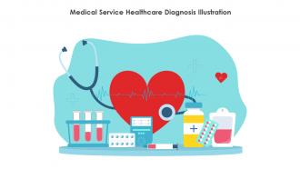 Medical Service Healthcare Diagnosis Illustration