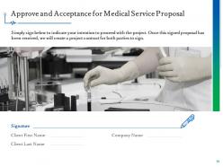 Medical service proposal template powerpoint presentation slides