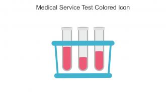 Medical Service Test Colored Icon In Powerpoint Pptx Png And Editable Eps Format