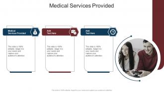Medical Services Provided In Powerpoint And Google Slides Cpb