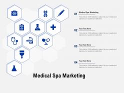 Medical spa marketing ppt powerpoint presentation infographic template gallery