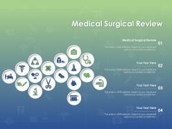 Medical surgical review ppt powerpoint presentation icon deck
