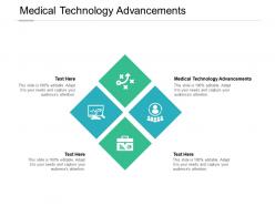 Medical technology advancements ppt powerpoint presentation model portfolio cpb