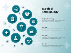 Medical terminology ppt powerpoint presentation outline background image
