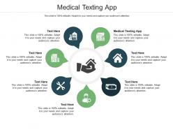 Medical texting app ppt powerpoint presentation infographics designs download cpb