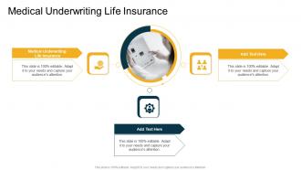 Medical Underwriting Life Insurance In Powerpoint And Google Slides Cpb