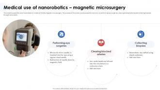 Medical Use Of Nanorobotics Magnetic Microsurgery Nanorobotics In Healthcare And Medicine