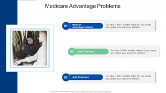 Medicare Advantage Problems In Powerpoint And Google Slides Cpb