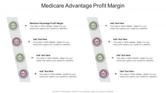 Medicare Advantage Profit Margin In Powerpoint And Google Slides Cpb