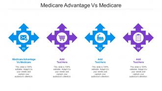 Medicare Advantage Vs Medicare Ppt Powerpoint Presentation Slides Picture Cpb