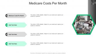 Medicare Costs Per Month In Powerpoint And Google Slides Cpb