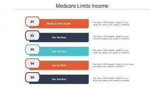 Medicare limits income ppt powerpoint presentation professional designs cpb