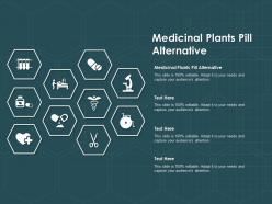 Medicinal plants pill alternative ppt powerpoint presentation gallery graphic tips