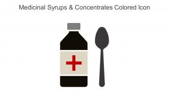 Medicinal Syrups And Concentrates Colored Icon In Powerpoint Pptx Png And Editable Eps Format
