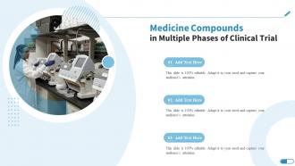 Medicine Compounds In Multiple Phases Of Clinical Trial Research Design For Clinical Trials