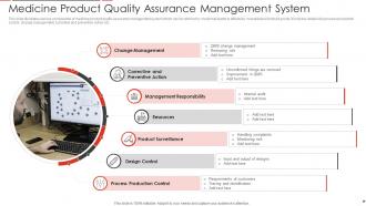 Medicine Product Quality Assurance Management System