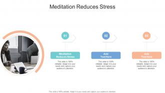 Meditation Reduces Stress In Powerpoint And Google Slides Cpb