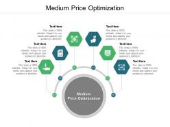 Medium price optimization ppt powerpoint presentation infographics smartart cpb