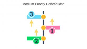 Medium Priority Colored Icon In Powerpoint Pptx Png And Editable Eps Format
