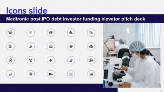 Medtronic Post IPO Debt Investor Funding Elevator Pitch Deck Ppt Template