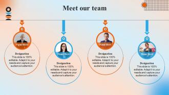 Meet Our Team Automation In Manufacturing IT Ppt Powerpoint Presentation Picture