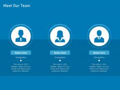 Meet Our Team Business Marketing Using Linkedin Ppt Elements