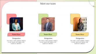 Meet Our Team Effective Lead Nurturing Strategies To Maintain Customer Relationships