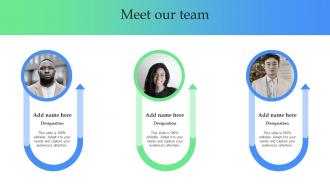 Meet Our Team How To Optimize Recruitment Process To Increase Employees Retention