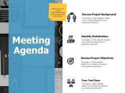 Meeting agenda management ppt powerpoint presentation icon