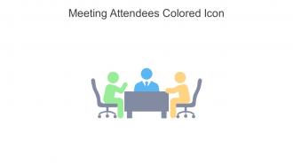 Meeting Attendees Colored Icon In Powerpoint Pptx Png And Editable Eps Format