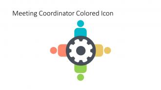 Meeting Coordinator Colored Icon In Powerpoint Pptx Png And Editable Eps Format