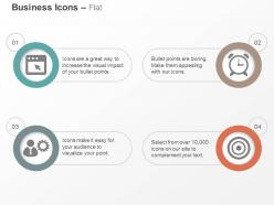 Meeting deadlines time efficiency business solutions and goals ppt icons graphic